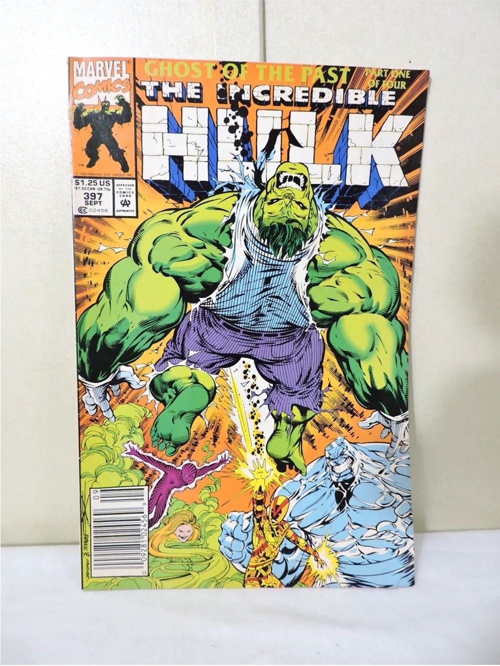 Vintage Comic Book The Incredible Hulk Volume 1 No 397 September  1992 Comic